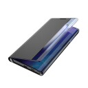 Hurtel Nytt Sleep Case-deksel med klafffunksjon på stativet til Poco M4 Pro 5G Rosa