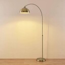 Lindby Lennart gulvlampe, antikk messing