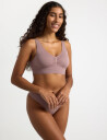 Lindex Bra Joy Seamless Top   Purple   XL x 2