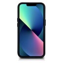 "Icarer Litchi Premium"-Deksel I Magnetisk Etui "Iphone 14 Plus" Magnetisk Etui I Etui "Magsafe Juodas" (Wmi14220711-Bk)