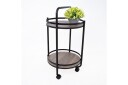 Genua Serveringsbord 52x52x79 cm Gull -
