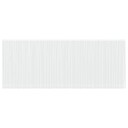  Gardiner med gardiner Blomster Hvit Polyester