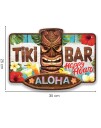 Hengende Aloha Treskilt 25x35 cm