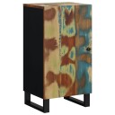 vidaXL Skjenk med dør 40x31x75 cm gjenvunnet heltre
