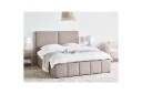 Seng med lagring Castelnavet   Beige svart 160x200 cm