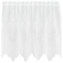  Gardiner med gardiner Blomster Hvit 150 x 120 cm Polyester