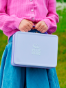 Byggesett Plus Plus pastel metallkoffert: Plus Plus
