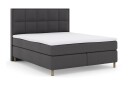 Select No 3 Komplett Sengepakke 180x200 Fast/MediuMørkegrå/Kobberben