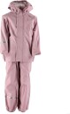 CeLaVi Basic Rainwear Set -Solid Pu Pink 116-122
