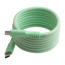 Dacota Platinum magnetisk USB-C til USB-C kabel 1,5 m, grønn