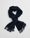 GANT Wool Woven Scarf - Navy - ONE SIZE