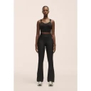 Casall Flare High Waist Pant Dame Black 42