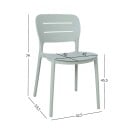 Chair HOME4YOU - Grønnaktig grå