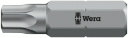 Wera 867/1Z T30 Torx-bits 1/4" 25 mm for Elektroverktøy