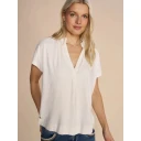 MOS MOSH - Topp mmShira Tee - Natur