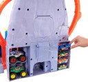 Hot Wheels Monster Trucks 1:64 Scale Race Ace Toy Truck And Volcano Playset