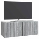  Vegghengt TV skap Grå sonoma 78,5 x 31 x 30 cm Konstruert tre