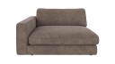 Rowico Home Duncan 1,5 seters sjeselong V Mørk beige Greg 7 129 x 150 x 78 cm Beige