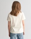 Liten grafisk T-skjorte CREAM XL