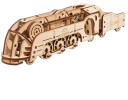 Ugears 3D Trebyggesett   172 deler   Mini Damplokomotiv