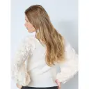 Co'Couture Dame Strikkevarer Beige XS,