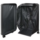  Foldbar Koffert Hard Shell 28'' Mørkegrå 50x30x76 cm ABS