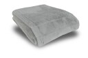 Nordstrand Home Pledd 135x190 cm Grå teppe Fake fur Ekstra myk