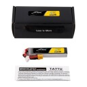 Tattu 2S 650mAh 95C Lipo Akkumulator med XT30 til fjernstyrte biler