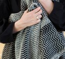 Røros Tweed Fri pledd Gray Day 200x150 cm