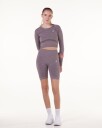 LEVITY Solar Seamless Shorts Red Dusty Marl - XS