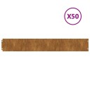  Plenkanter 50 stk 15x103 cm fleksibelt cortenstål