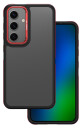 TFO Crystal Black Deksel for Samsung Galaxy S25 Rød