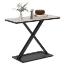 Konsollbord med topp i imitert marmor – moderne solid design