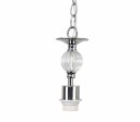 Korsør Takpendel u/Skjerm 230V E27/60W Krom/Acryl