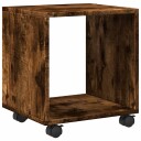  Rulleskap røkt eik 37x33x42,5 cm konstruert tre