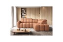 Hjørnesofa Eltap Flconn 258x208x107 cm   Xillar 24 Rosa Høyre