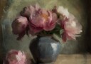 Pivoines En Rose Plakat / 100x150