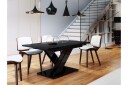 Denogal Matbord 80 cm Black high gloss -