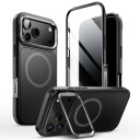 Supcase Ares Flip Mag MagSafe Deksel for iPhone 17 Pro Max Svart