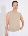 Abacus Lds Niblick Sleeveless Beige M