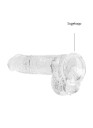Shots Toys - RealRock RealRock: Crystal Clear Realistic Dildo, 15 cm