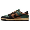 Nike Dunk Low Retro Herre Fir/Black/Lt British Tan 44.5