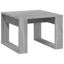  Sidebord grå sonoma 50x50x35 cm konstruert tre 825826