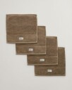 Gant 4-Pakning premium kluter 30x30 COLD BEIGE 30X30