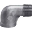 1,1/4" vinkel 90° nippel/muffe AISI 316