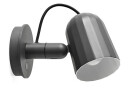 HAY Noc Button Vegglampe Dark grey