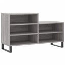  Skoskap grå sonoma 102x36x60 cm konstruert tre 8721012114418