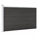 vidaXL Hagegjerde WPC 175x105 cm grå