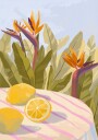 Lemon Twist Poster Plakat / 21x30cm