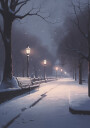 Beautiful Winter No 1 Plakat Plakat / 21x30cm